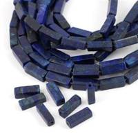 Lapis lazuli prostopadłościan słupek 13x4mm