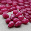 Jadeit kropla fasetowana rubinowa 12x8mm