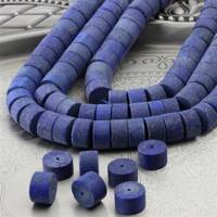 Lapis Lazuli dysk mat 12x10mm