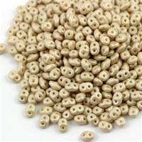 SuperDuo 2.5x5mm Powdery - Beige [5g]