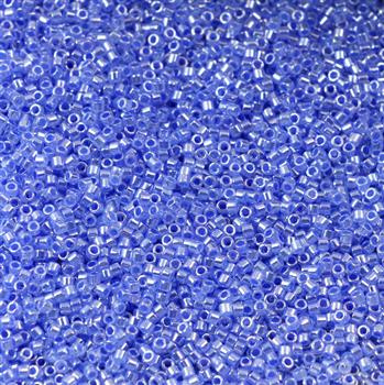 Miyuki Delica 11/0 Lined Crystal Sapphire [5g]