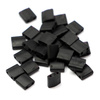 Miyuki Tila Beads 5x5x1,9mm Black Matted [30szt]