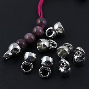 Kapturek tulejka do naszyjników srebrna 7mm