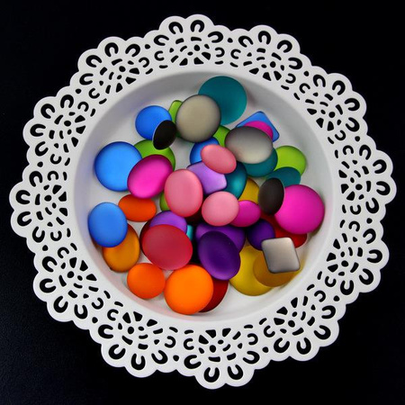 Kaboszon Lunasoft owal lemon 25x18mm