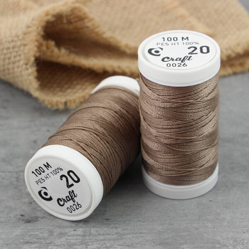 Supermocne nici Craft cappuccino nr 20 [szpula 100m]
