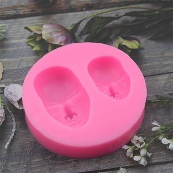 Forma silikonowa do odlewów z żywicy maski 50-30mm