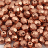 Fire Polish 6mm Metallic Copper [20szt]