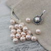 Miyuki Cotton Pearls Pink kula 12mm
