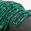 Malachit naturalny kula gładka 3mm [sznur 39cm]
