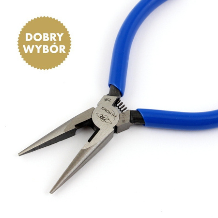 Szczypce HQ START płaskie do zaciskania 13cm [bez ząbków]