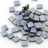 Miyuki Tila Beads 5x5x1,9mm Matted Metallic Silver Grey [30szt]