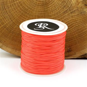 Sznurek nylonowy koralowy 0,8mm [szpula 100m]