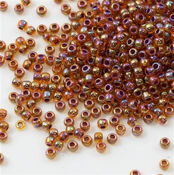 Toho Round 11/0 Inside-Color Rainbow Hyacinth/Opaque Purple [10g]