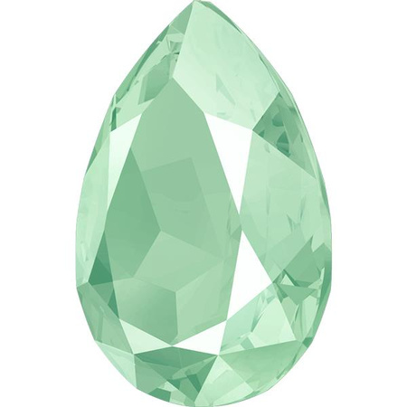 4320 Swarovski Pear Fancy Stone 14X10mm Mint Green