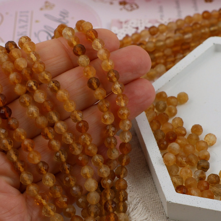 Cytryn kula fasetowana 5mm