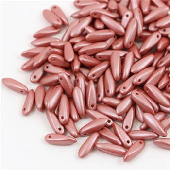 Dagger Alabaster Pearl Shine Atumn Leaf 3x10mm [20szt]