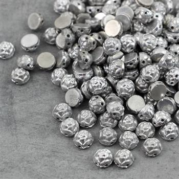 Roseta Two-Hole Cabochon Vacuum Plating Labrador Full [15szt]