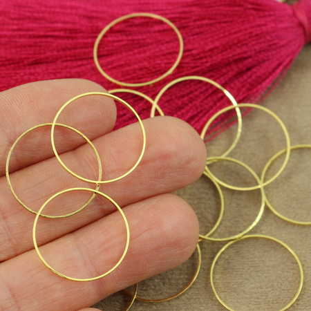 Geometrix metalowa baza obręcz złota 18mm