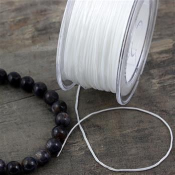 Gumka płaska nitkowa biała 1,0mm