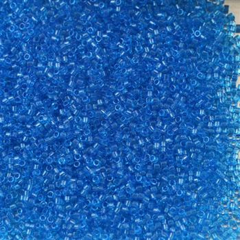 Miyuki Delica 11/0 Transparent Capri Blue Dyed [5g]