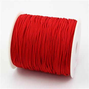 Sznurek nylonowy do makramy czerwony 1,4mm [szpula 130m]