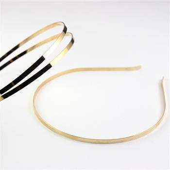 Baza opaski do włosów złota 3mm