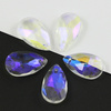 Kryształek szklany łezka fasetowana crystal AB 22x13mm