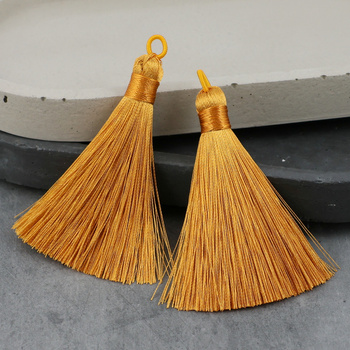 Chwost z pętelką miodowy 70 mm