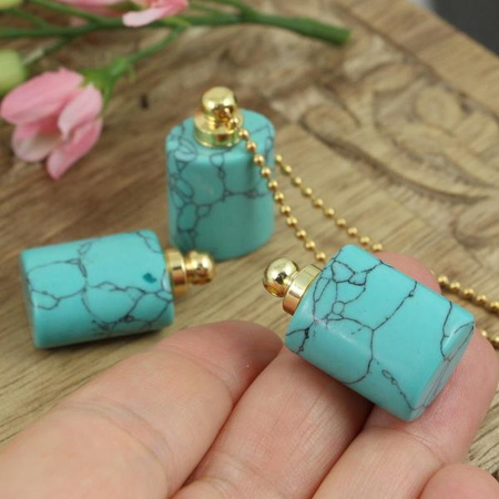 Howlit zawieszka perfumetka z odkręcanym korkiem 30x18mm