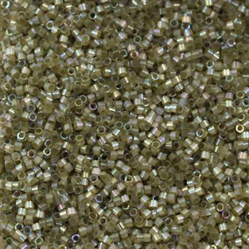 Miyuki Delica 11/0 Dyed Cactus AB Silk Satin [5g]