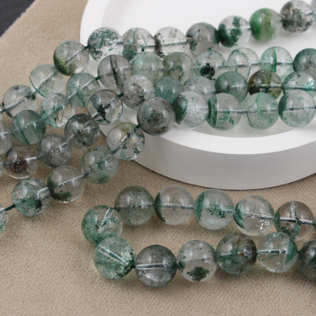 Kwarc z rutylem fantomowy kula gładka 10,5mm