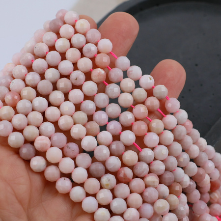 Opal peruwiański kula fasetowana 6mm