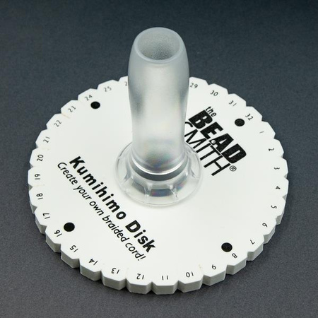 Dysk Kumihimo 15cm okrągły z uchwytem Beadsmith