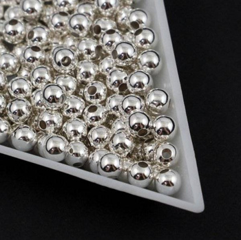 Kulka srebrna 5mm Ag925 [6szt]