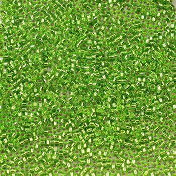 Miyuki Delica 11/0 Silver Lined Lime [5g]