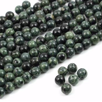 Jaspis kambaba kula gładka 8mm