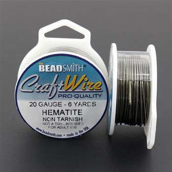Beadsmith Drut miedziany HEMATITE 0,8mm/5,5m