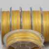 Japońska linka stalowa jubilerska FLEXY7 0,40mm Metallic Gold [szpula 10m]
