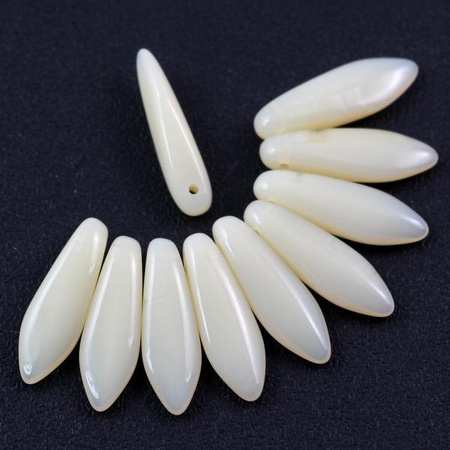 Dagger Topaz Opal Vidrio 5x16mm [6szt]