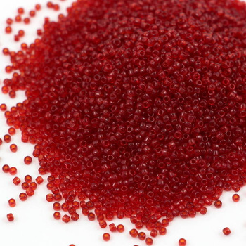 Toho Round 15/0 Transparent Ruby [5g]