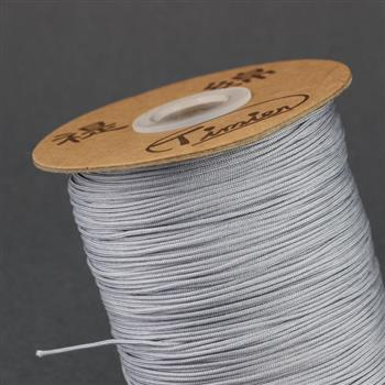 Sznurek nylonowy Timien srebrny 1mm [szpula 150m]