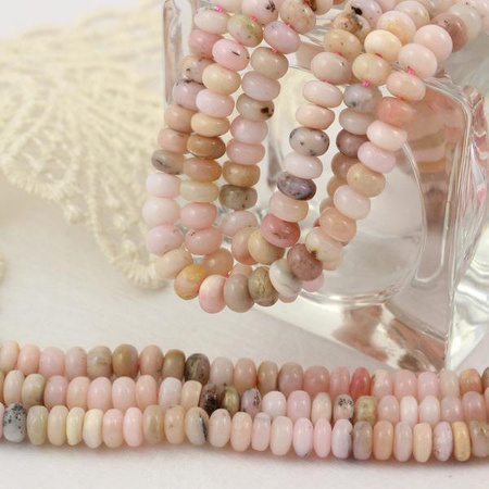 Opal peruwiański oponka gładka 6x4mm