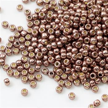 Toho Round 11/0 Permanent Finish-Galvanized Mauve [10g]