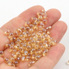 Teardrops Beads Crystal Champagne Luster 6x4mm [20szt]