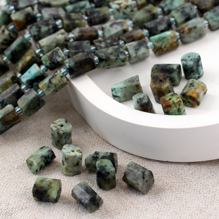 Turkus afrykański wałek 10x6mm