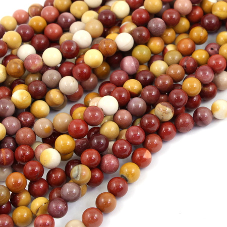 Jaspis mokait kula gładka 9mm