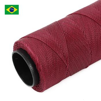 Sznurek do makramy brazylijski woskowany Raspberry 1mm [1metr]
