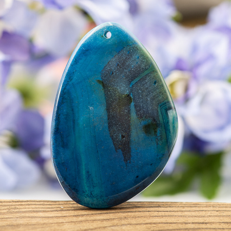 Zawieszka agat 59x40mm