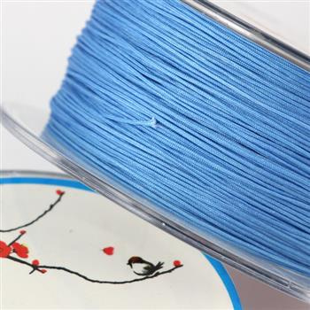 Sznurek nylonowy niebieski 0,4mm [szpula 60m]