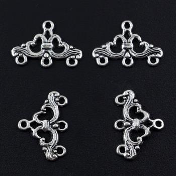 Baza kolczyka srebrna 23x16mm